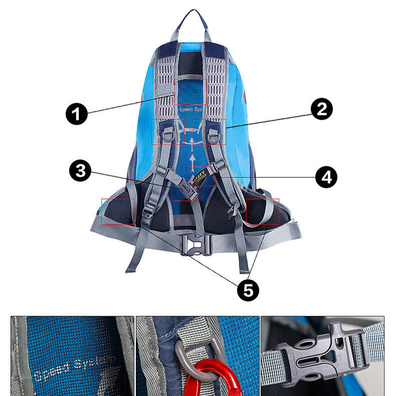 Leisure Backpack Camping And Cycling