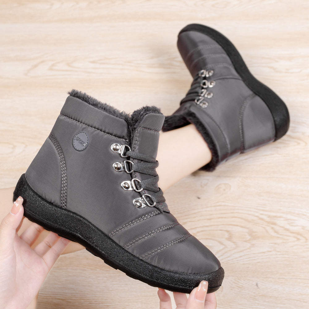 Hiking Shoes Warm Waterproof
