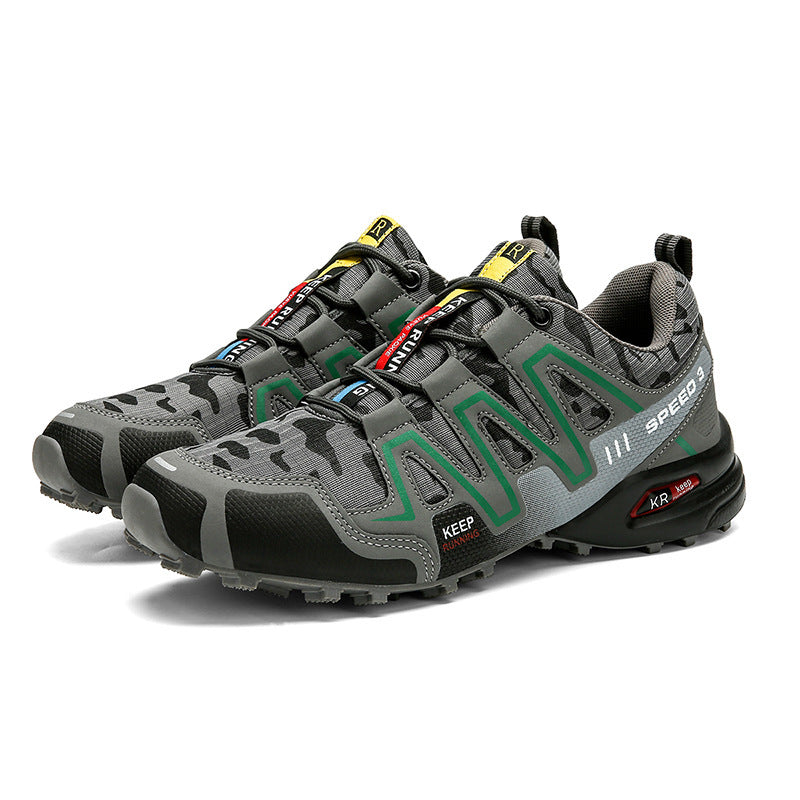 Men Hiking Shoes Climbing Footwear