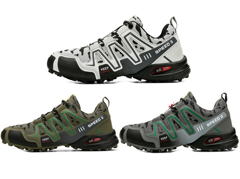 Men Hiking Shoes Climbing Footwear