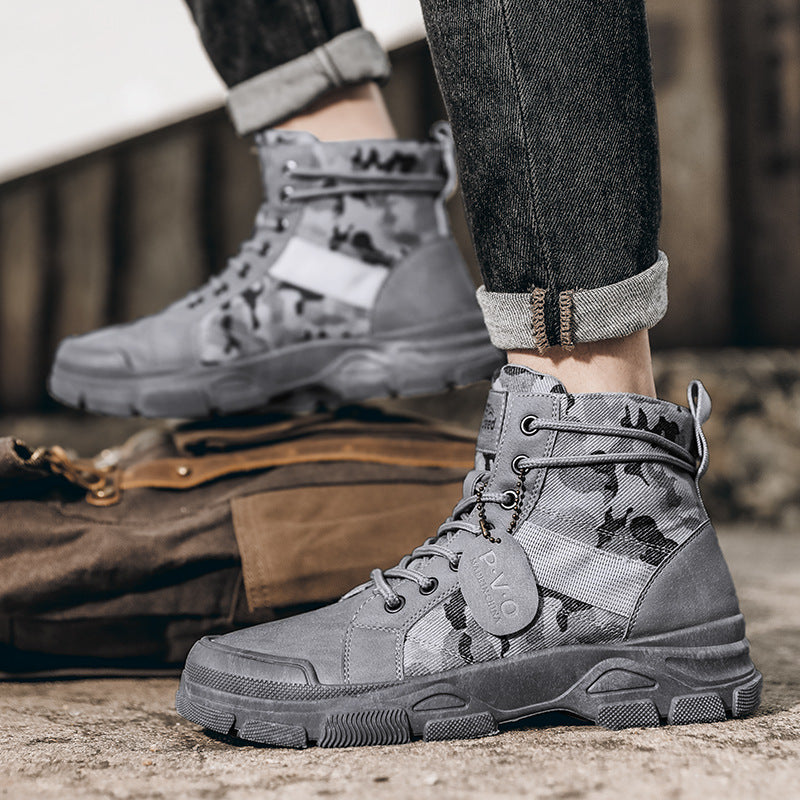 New Canvas Outdoor Hiking Boots