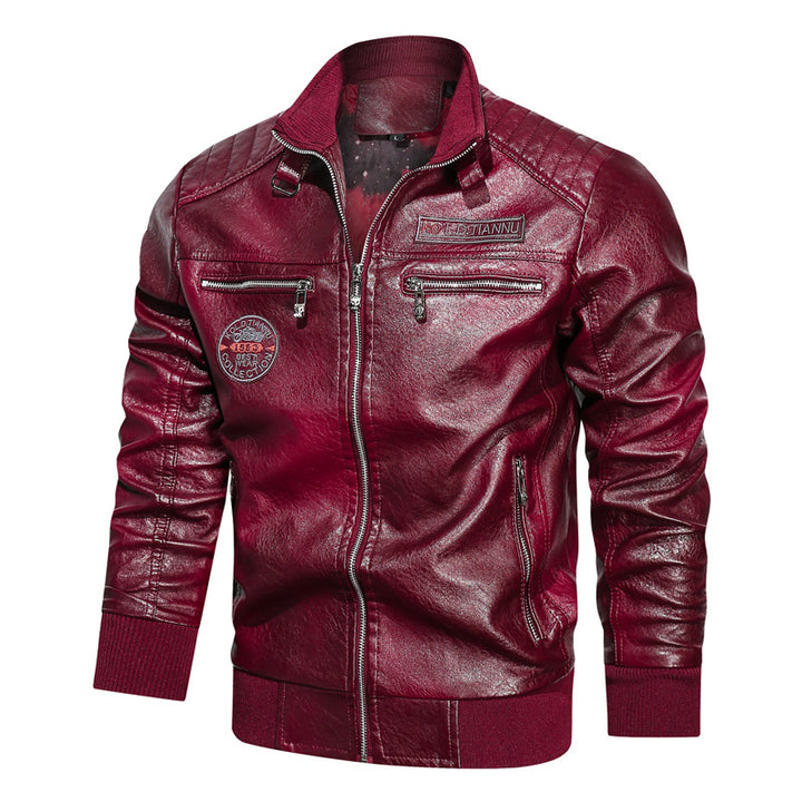 Leather Jacket With Pockets