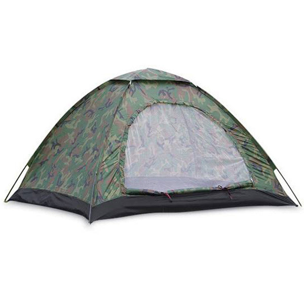 Outdoor camouflage tent