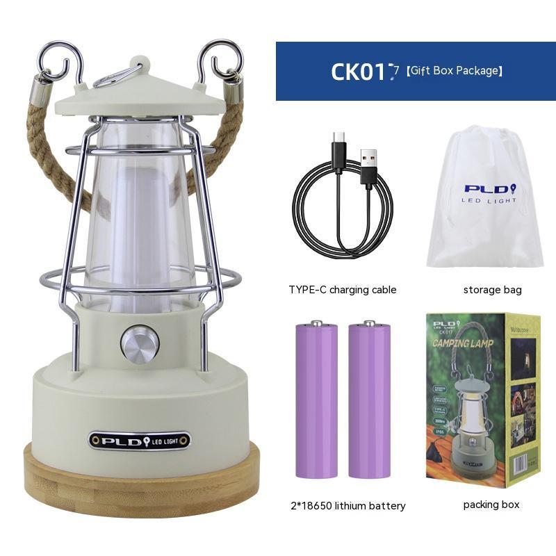 Multifunctional Retro Camping Light