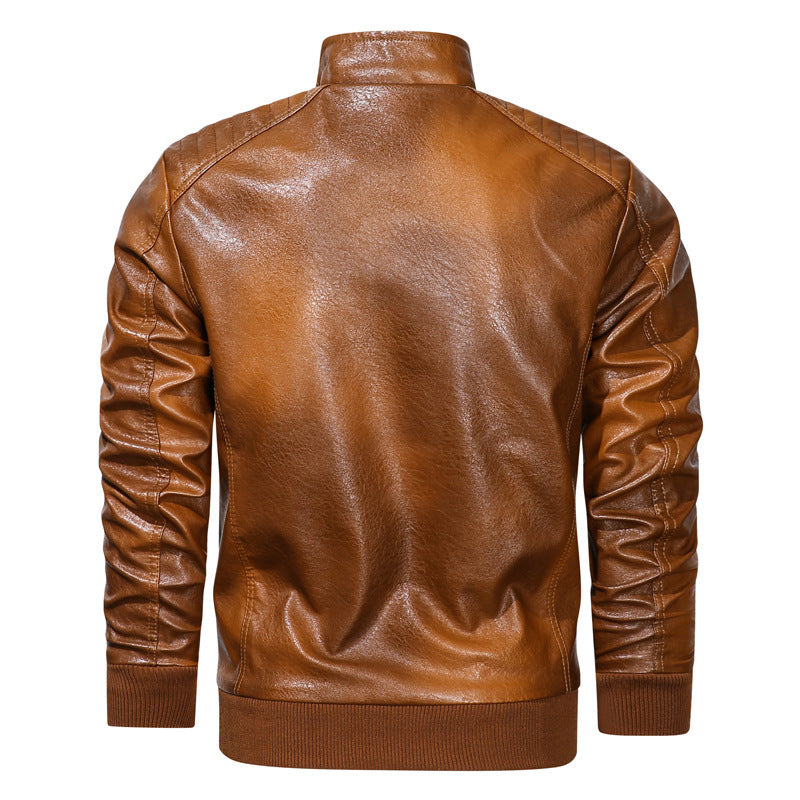 Leather Jacket With Pockets