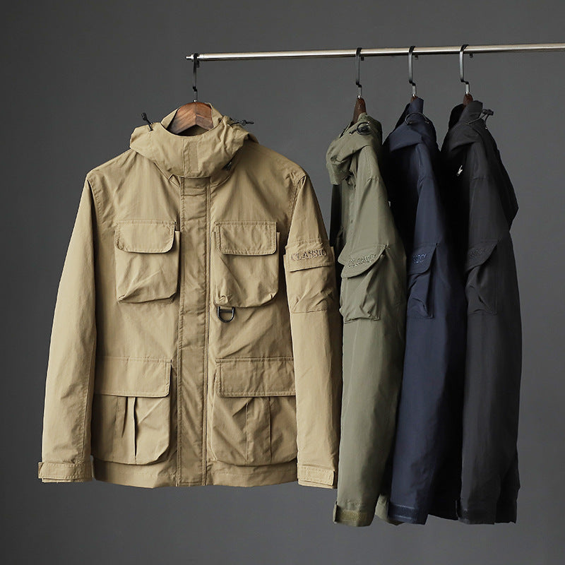 Jacket Men Multi Pockets