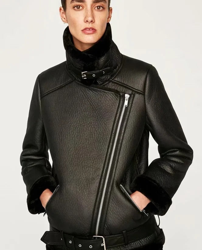 Jacket PU Leather Jacket
