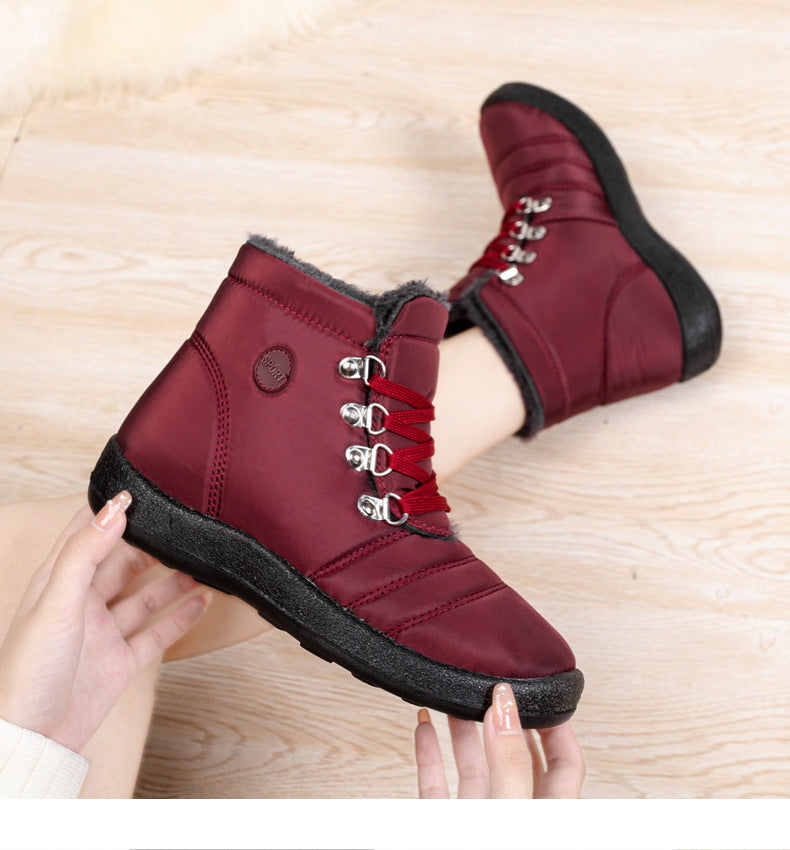 Hiking Shoes Warm Waterproof