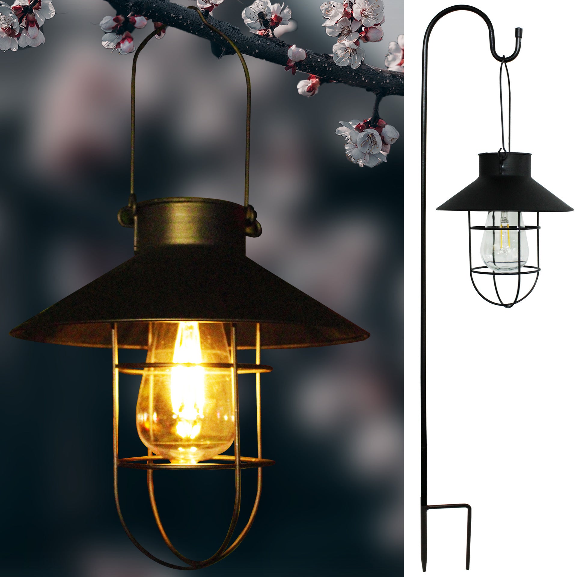 Solar Outdoor Hanging Lights