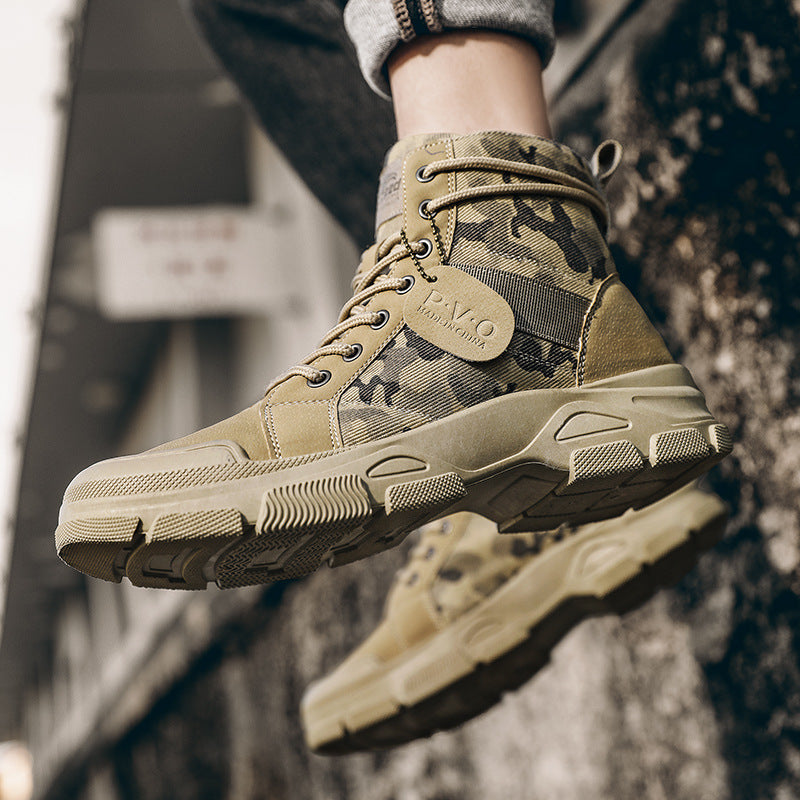 New Canvas Outdoor Hiking Boots