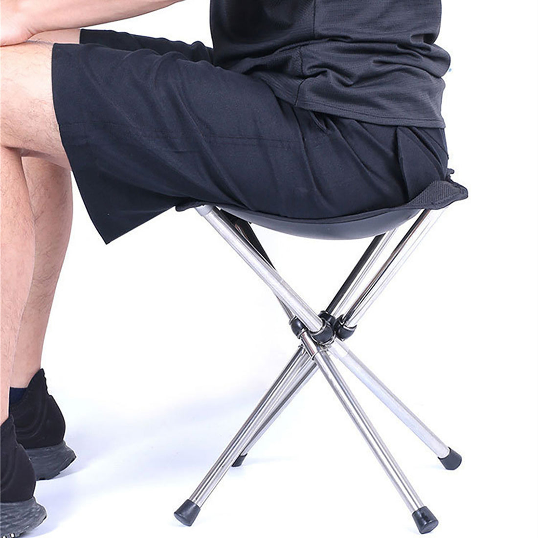 Stainless Steel Camping Chair Bench
