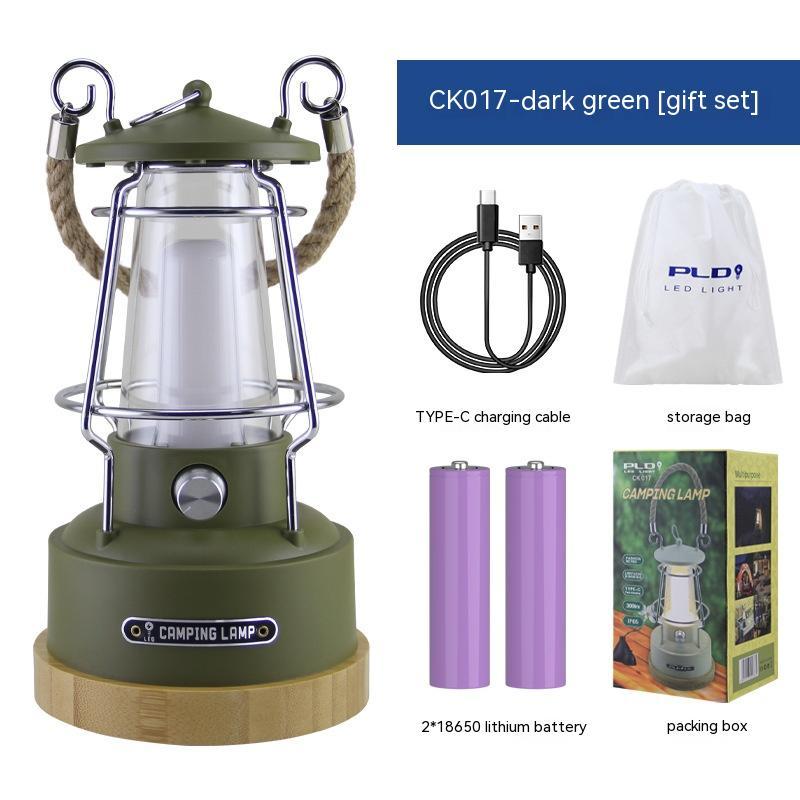 Multifunctional Retro Camping Light