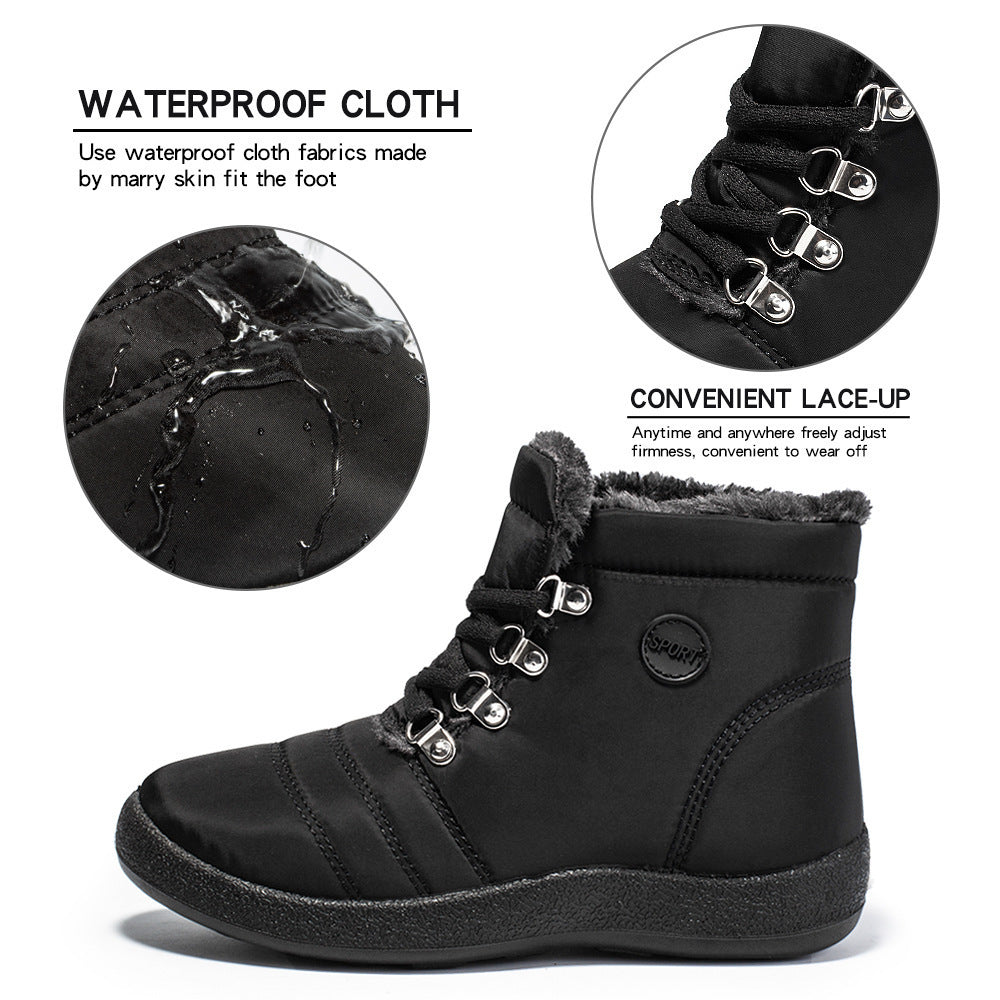 Hiking Shoes Warm Waterproof