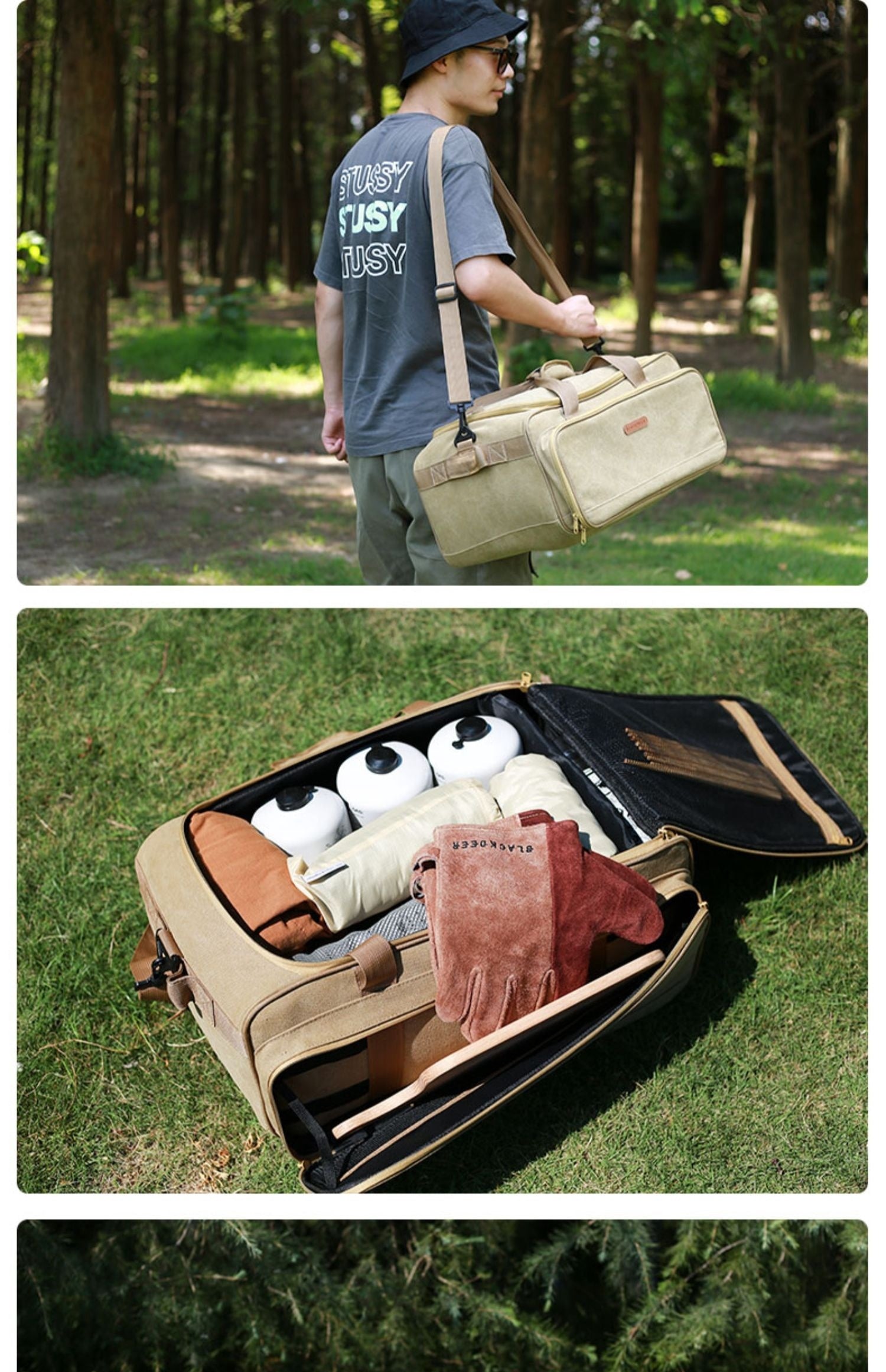 Outdoor Camping Tableware Bag