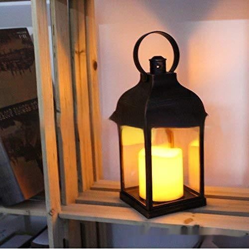 Fireplace Storm Lantern Lights