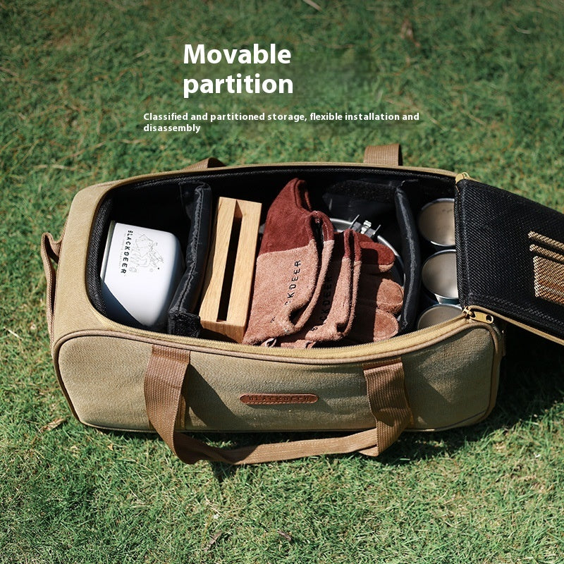 Outdoor Camping Tableware Bag