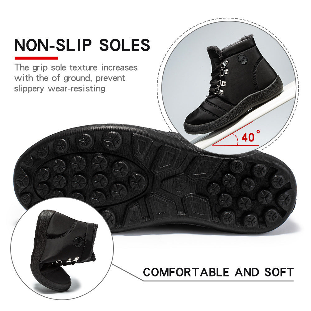 Hiking Shoes Warm Waterproof