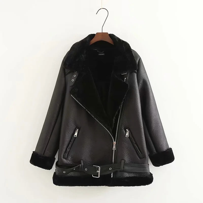 Jacket PU Leather Jacket