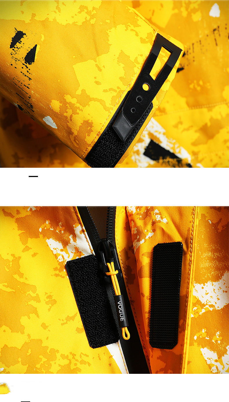 Hooded Plus Size Zipper Jacket