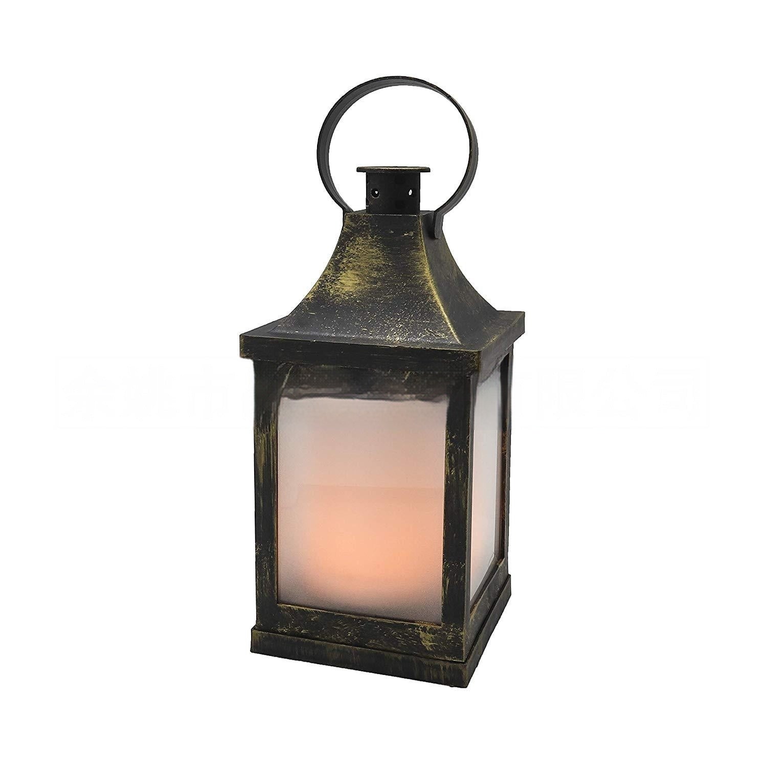 Fireplace Storm Lantern Lights
