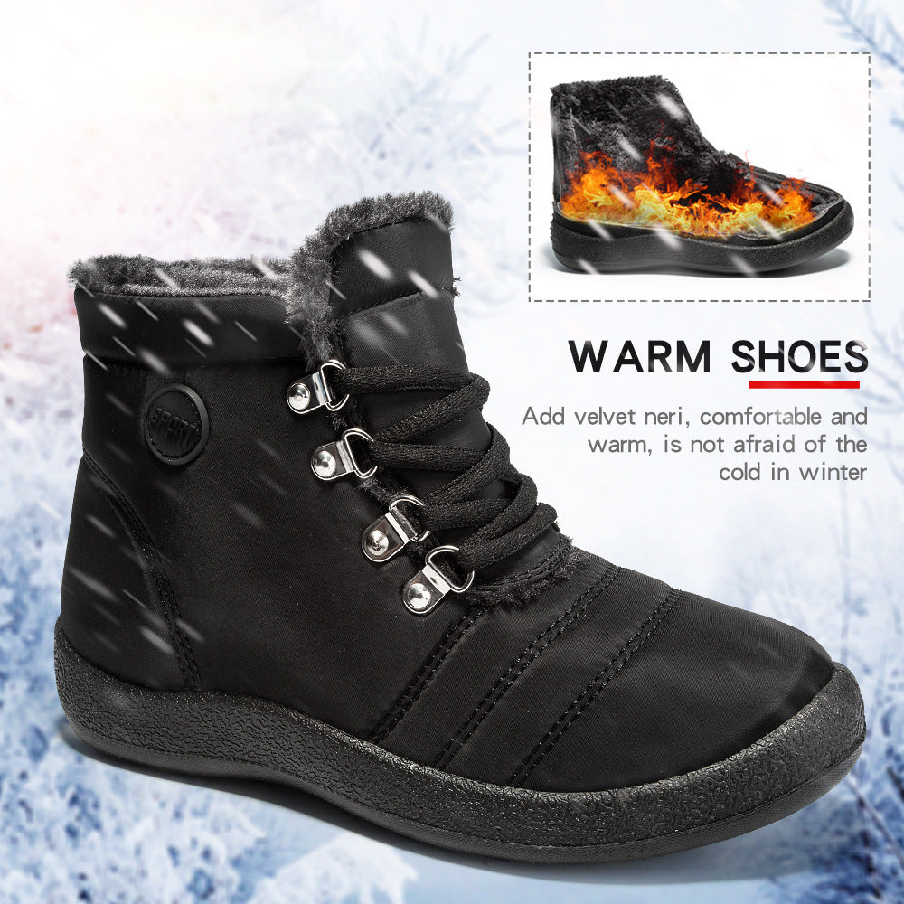 Hiking Shoes Warm Waterproof