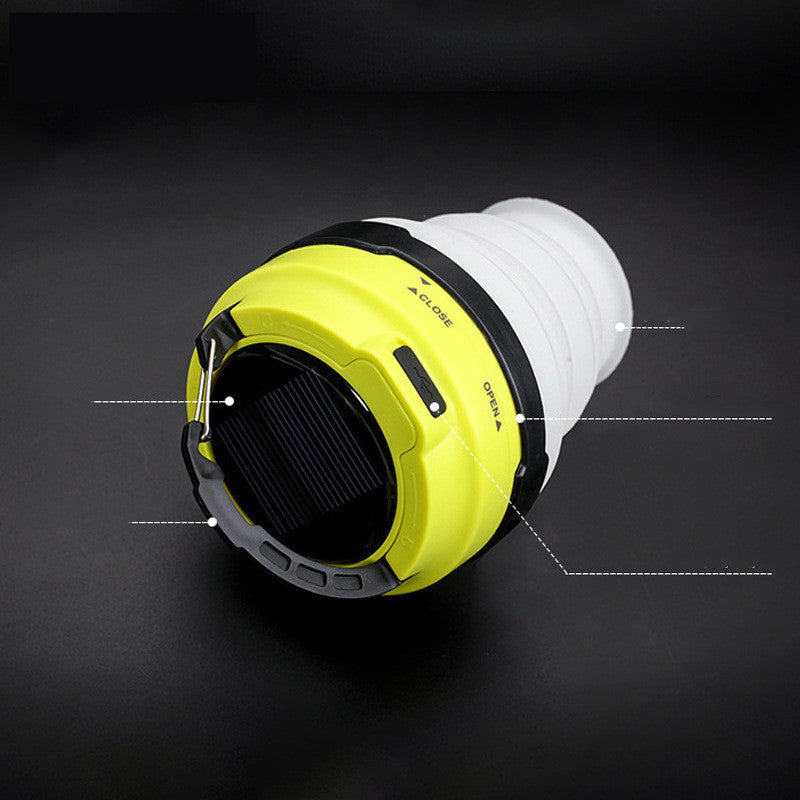 Solar Silicone Camping Light