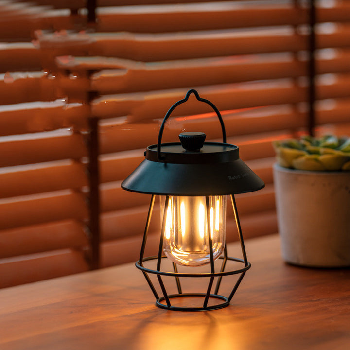 Tent Camping Retro Atmosphere Lights