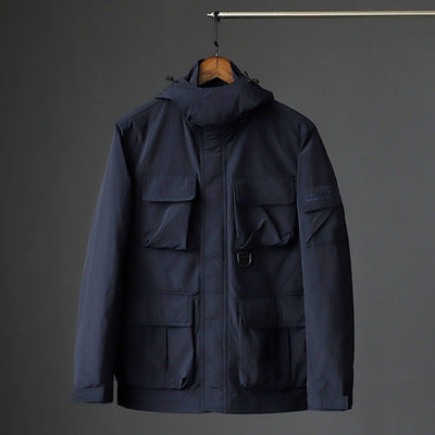 Jacket Men Multi Pockets