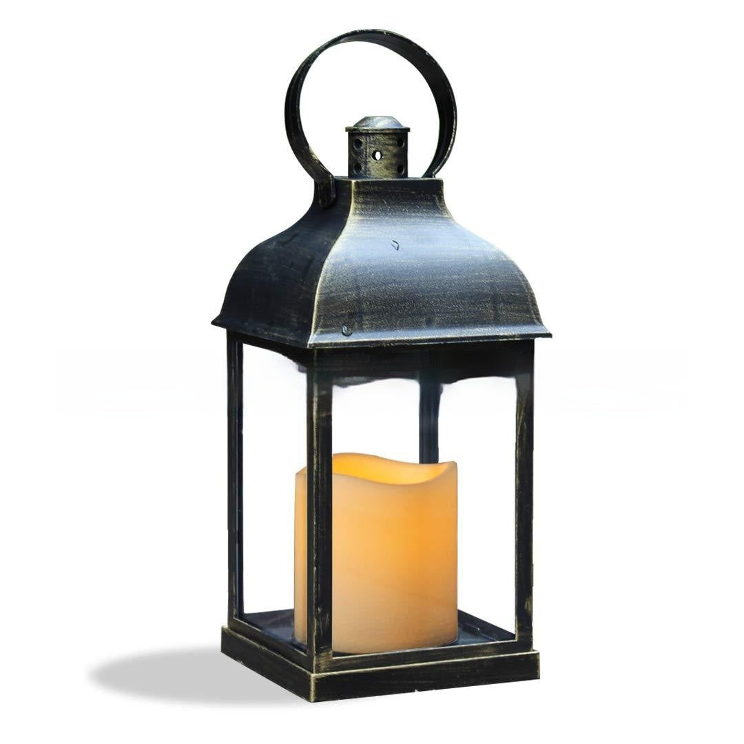 Fireplace Storm Lantern Lights