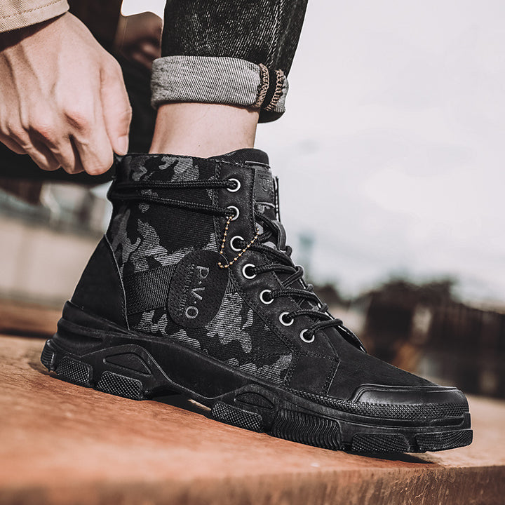New Canvas Outdoor Hiking Boots
